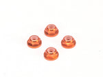 PN Racing Alm. 2mm Flanged Wheel Lock Nut - Multi-color Available 200409