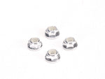 PN Racing Alm. 2mm Flanged Wheel Lock Nut - Multi-color Available 200409