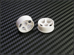 PN Racing Mini-Z 2WD Machine Cut 5 Spoke White Wheel (Narrow/ Wide, Offset 0-14)