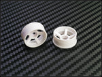 PN Racing Mini-Z 2WD Machine Cut 5 Spoke White Wheel (Narrow/ Wide, Offset 0-14)