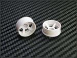 PN Racing Mini-Z 2WD Machine Cut 5 Spoke White Wheel (Narrow/ Wide, Offset 0-14)