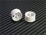 PN Racing Mini-Z 2WD Machine Cut 5 Spoke White Wheel (Narrow/ Wide, Offset 0-14)