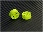 PN Racing Mini-Z 2WD Machine Cut 5 Spoke Yellow Wheel (Narrow/ Wide, Offset 0-3)