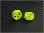 PN Racing Mini-Z 2WD Machine Cut 5 Spoke Yellow Wheel (Narrow/ Wide, Offset 0-3)