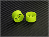 PN Racing Mini-Z 2WD Machine Cut 5 Spoke Yellow Wheel (Narrow/ Wide, Offset 0-3)