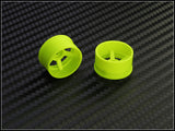 PN Racing Mini-Z 2WD Machine Cut 5 Spoke Yellow Wheel (Narrow/ Wide, Offset 0-3)