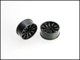 PN Racing Mini-Z 2WD Machine Cut 10 Spoke Black Wheel (Narrow/ Wide, Offset 0-3)