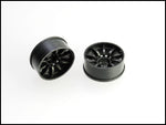 PN Racing Mini-Z 2WD Machine Cut 10 Spoke Black Wheel (Narrow/ Wide, Offset 0-3)