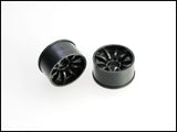 PN Racing Mini-Z 2WD Machine Cut 10 Spoke Black Wheel (Narrow/ Wide, Offset 0-3)
