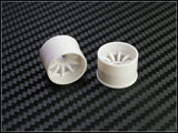PN Racing Mini-Z 2WD Machine Cut 10 Spoke White Wheel (Narrow/ Wide, Offset 0-14)