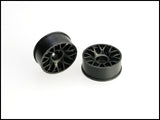 PN Racing Mini-Z 2WD Machine Cut BBS Black Wheel (Narrow/ Wide, Offset 0-3)