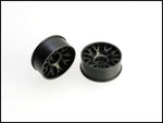 PN Racing Mini-Z 2WD Machine Cut BBS Black Wheel (Narrow/ Wide, Offset 0-3)