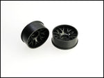 PN Racing Mini-Z 2WD Machine Cut BBS Black Wheel (Narrow/ Wide, Offset 0-3)