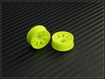 PN Racing Mini-Z 2WD Machine Cut BBS Yellow Wheel (Narrow/ Wide, Offset 0-14)