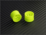 PN Racing Mini-Z 2WD Machine Cut BBS Yellow Wheel (Narrow/ Wide, Offset 0-14)