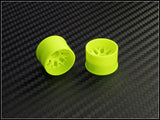 PN Racing Mini-Z 2WD Machine Cut BBS Yellow Wheel (Narrow/ Wide, Offset 0-14)
