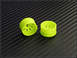PN Racing Mini-Z 2WD Machine Cut BBS Yellow Wheel (Narrow/ Wide, Offset 0-14)