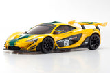 KYOSHO McLaren P1 GTR Yellow/Green MZP235YG