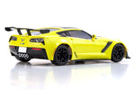 KYOSHO MR-03 RWD Corvette ZR1 Yellow w/LED 32334Y