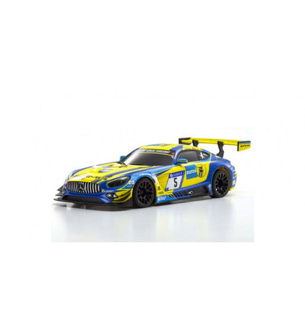 KYOSHO MERCEDES AMG GT3 BLUE / YELLOW MZP241BLY