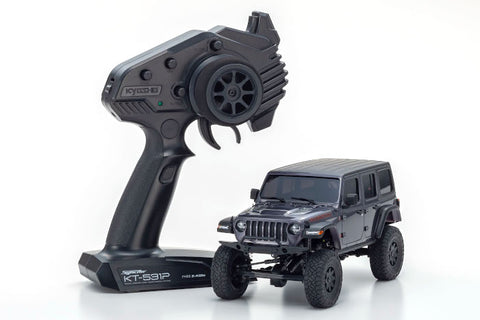 KYOSHO Crawling car MINI-Z 4×4 Series Ready Set Jeep Wrangler Unlimited Rubicon Granite Crystal Metallic RS 32521GM