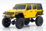 KYOSHO Crawling car MINI-Z 4×4 Series Ready Set Jeep Wrangler Unlimited Rubicon Yellow 32521Y