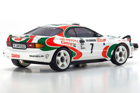 KYOSHO Toyota CELICA TURBO 4WD No. 7 WRC 1993 Juha Kankkunen MZP446JK