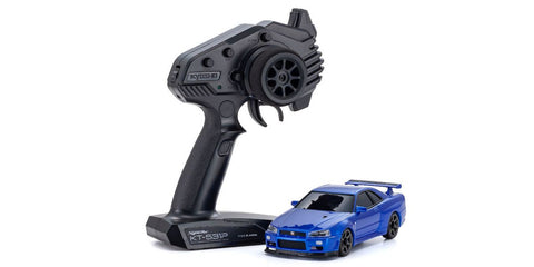 MINI-Z AWD NISSAN SKYLINE GT-R R34 V.specⅡNür Metallic Blue 32629MB