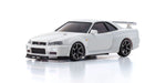 MINI-Z AWD NISSAN SKYLINE GT-R R34 V.specⅡNür White 32629W
