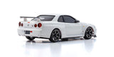 MINI-Z AWD NISSAN SKYLINE GT-R R34 V.specⅡNür White 32629W
