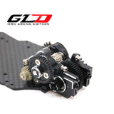 GLD Alum. 7075 Rear Gear Box Set HRC-OP-GLD004
