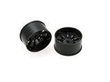 PN Racing Mini-Z 4WD Machine Cut 10 Spoke Black Wheel (Narrow/ Wide, Offset 0-3)
