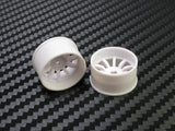 PN Racing Mini-Z 4WD Machine Cut 10 Spoke White Wheel (Narrow/ Wide, Offset 0-3)
