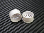 PN Racing Mini-Z 4WD Machine Cut 10 Spoke White Wheel (Narrow/ Wide, Offset 0-3)