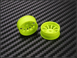 PN Racing Mini-Z 4WD Machine Cut 10 Spoke Yellow Wheel (Narrow/ Wide, Offset 0-3)