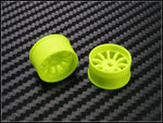 PN Racing Mini-Z 4WD Machine Cut 10 Spoke Yellow Wheel (Narrow/ Wide, Offset 0-3)