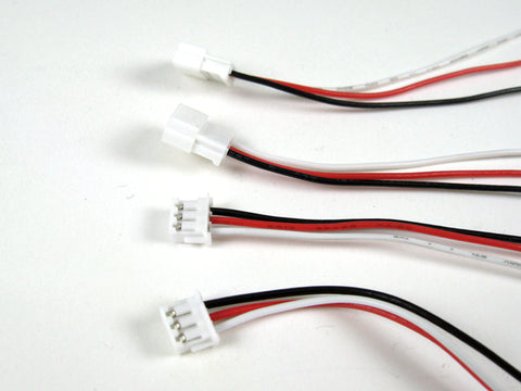 PN Racing JST 1.5 Plug 2Male 2 Female 500805