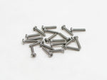 PN Racing M2 Button Head Stainless Steel Screw (20pcs) (Various Lengths & Types)