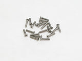 PN Racing M2 Countersink Stainless Steel Screw (20pcs) (Various Lengths & Types)