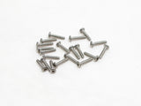 PN Racing M2 Button Head Stainless Steel Screw (20pcs) (Various Lengths & Types)