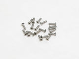 PN Racing M2 Countersink Stainless Steel Screw (20pcs) (Various Lengths & Types)