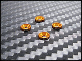 PN Racing Aluminum M2 Countersunk Washer Silver (4pcs) Multi-color Available 700507