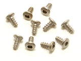 PN Racing M2 Button Head Titanium Screw (10pcs) (Various Lengths & Types)