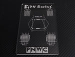 PN Racing Mini-Z MR02/MR03 PNR2.5 V4 Setup Board  (700662)