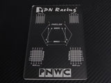 PN Racing Mini-Z MR02/MR03 PNR2.5 V4 Setup Board  (700662)
