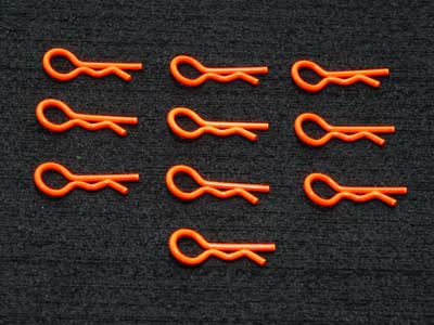 PN Racing Ultra Body Clip 10pcs (Various Colors)