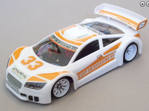 JOMUREMA Mini-Z GT01 Car Body Unpainted White JOM280354