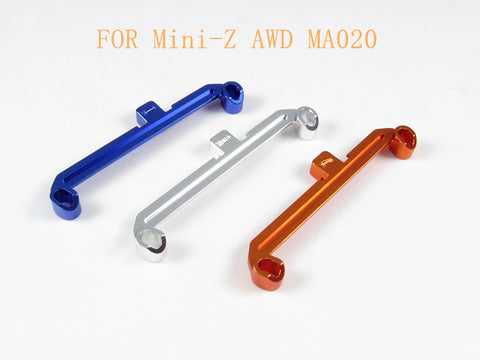 PN Racing Mini-Z AWD MA020 Aluminum Tie Rod Wide Offset (Silver/ Orange/ Blue)