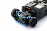 MPOWER Alu-alloy Front Upper Arm Set Ver.2 (Choose Red/ Cyan or Gun Metal) MAP001V2