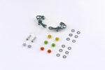 MPOWER Alu-alloy Front Upper Arm Set Ver.2 (Choose Red/ Cyan or Gun Metal) MAP001V2